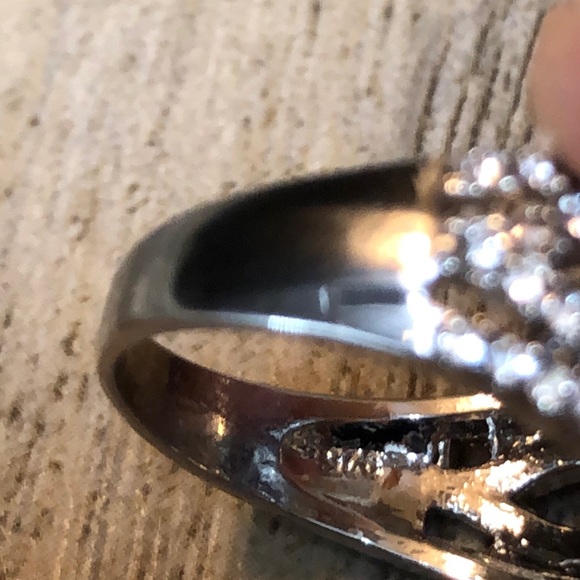 💕Sterling Silver Ring w Gold Forever Eight💕 - Picture 4 of 4